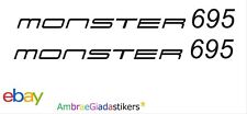 2 ADESIVI DUCATI MONSTER 695