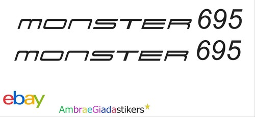 Adesivi ducati monster 695 - 2,
