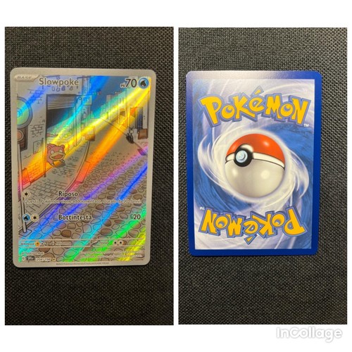 Carta pokemon italiana - carta,