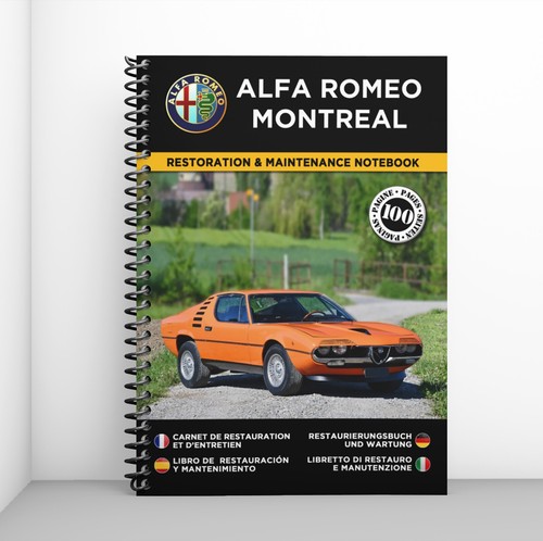Alfa romeo montreal libretto - romeo,
