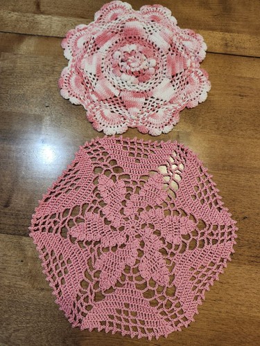 Graziosi rosa uncinetto - 2,