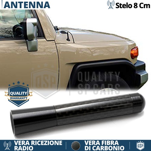 Antenna corta 8cm fibra - corta,