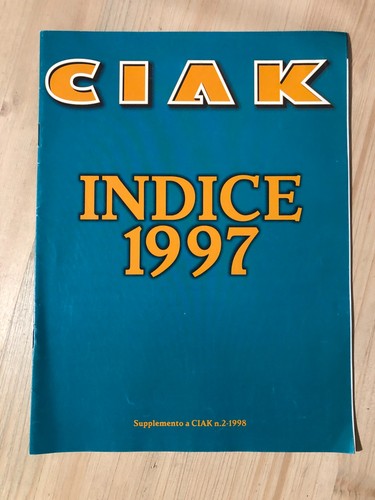 Rivista ciak 1997 indice - rivista,