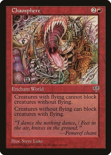 Chaosphere mirage mtg - chaosphere,
