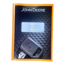 JOHN DEERE 350B CINGOLATO TRATTORE FUNZIONAMENTO SERVIZIO MANUALE TECNICO TM1032