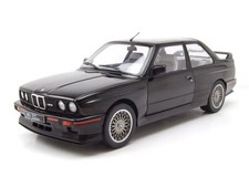Modellino auto BMW M3 E30 Evo Sport 1990 nero 1:18 Solido