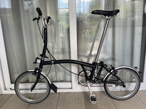 Bicicletta pieghevole brompton - bicicletta,