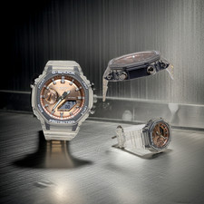 Casio GA2100BM-7A5 rose gold