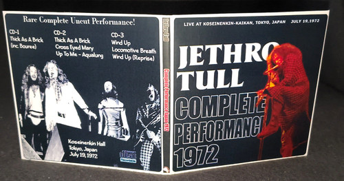 Jethro tull japan 1972 gate - tull,