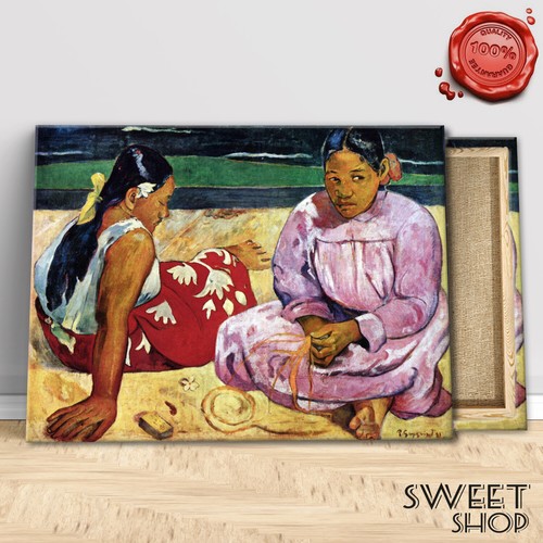 Quadro paul gauguin due donne - paul,
