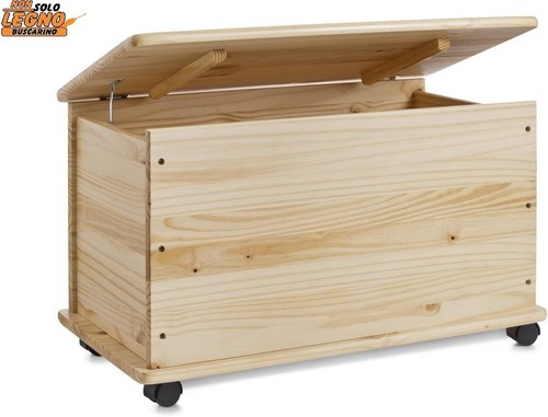 Cassapanca legno 73x39 5x45 - legno, 73x39,5x45