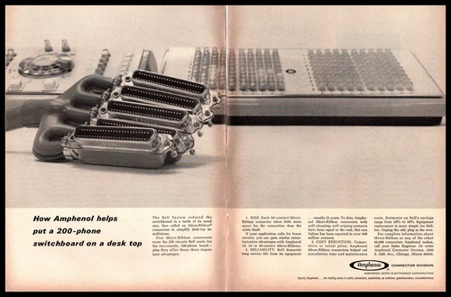 1965 connettore amphenol - 1965,