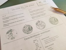 Fournitures/Parts Valjoux 23