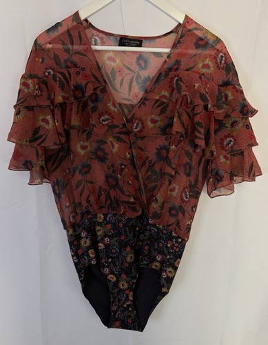 Body zara floreale con - zara,