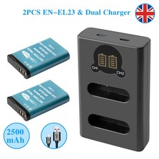 Batteria 2 pezzi EN-EL23 per
