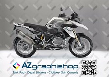 Kit adesivi laterali BMW R 1200 GS 2013-2016 AD-R1200GS-STD-001 WHITE