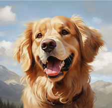 One-Of-A-Kind GOLDEN RETRIEVER