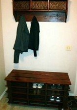 Mobile scarpiera in legno