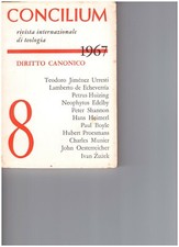 Concilium Rivista Internazionale di Teologia N. 8 1967 DIRITTO CANONICO