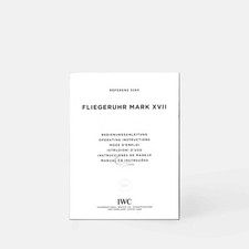 Iwc booklet Fliegeruhr Mark XVII ref. 3265
