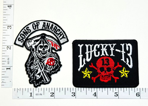 Set patch ricamate - ricamate,