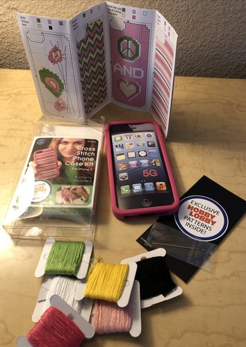 Kit punto croce per iphone - kit,
