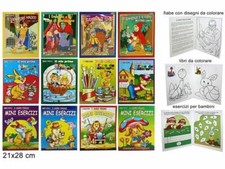 Set 24 Pezzi Album Da Colorare