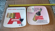 Coppia Rendi Resto Vintage Da Collezione Pubblicitari Liquore Amaro Averna