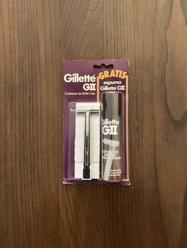 Box gillette gii - box, vintage