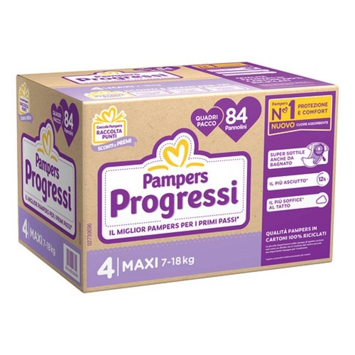 Pannolini pampers progressi - pampers, 4