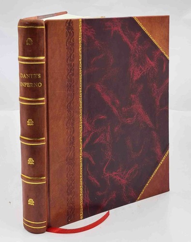 Dante inferno 1866 leather - 1866, [leather