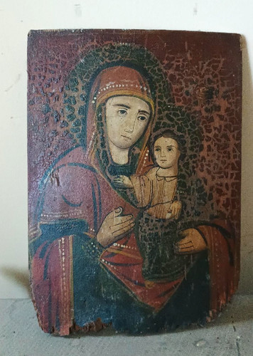 Icona antica ortodossa madonna - icona,