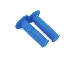 Coppia Manopole Quad 4T Pit Bike Moto Cross Ktm 50 70 90 110 125cc Kayo Lem Blu