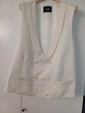 T M B Gorgeous Vest NWOT White