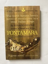 Ignazio Silone FONTAMARA Novel