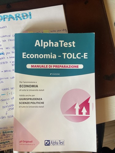 Alpha test economia - alpha,