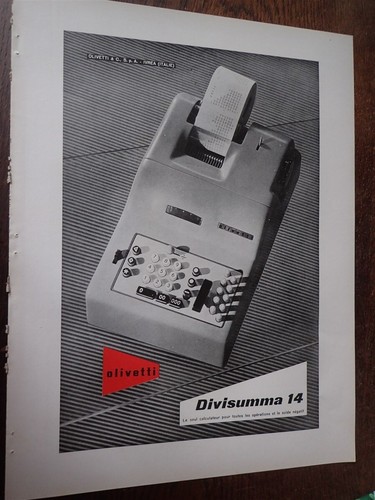 Olivetti divisumma - olivetti, 14