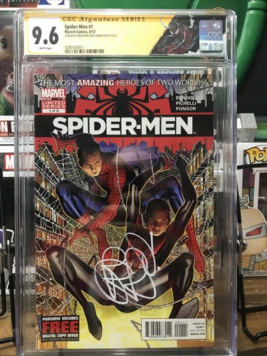Spider men cgc 6 - spider-men,
