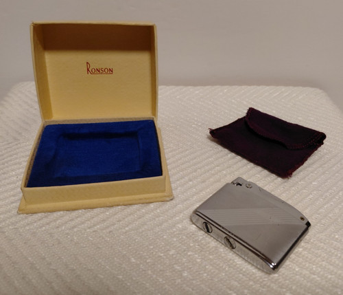 1950s chrome ronson adonis - chrome,