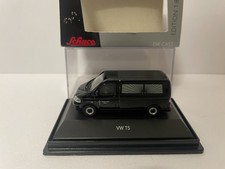Schuco 1/87 VW T5 nero carro funebre carro funebre in scatola originale pressofuso
