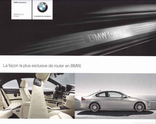 Catalogue brochure bmw serie - brochure,