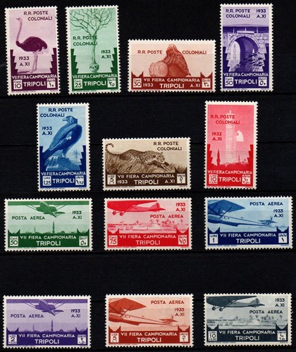 Libia 1933 vii fiera di - 1933, vii°