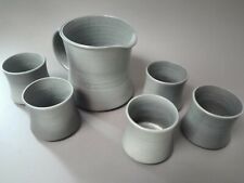 Franco Bucci Laboratorio Pesaro Grande Brocca + 5 Bicchieri