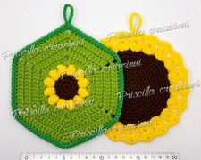 Coppia di presine cucina in