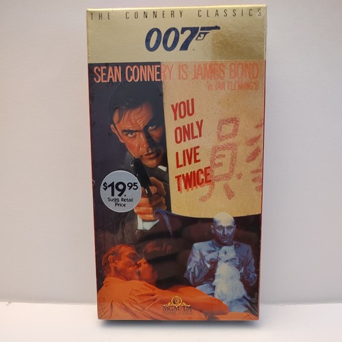 You only live twice vhs - live,