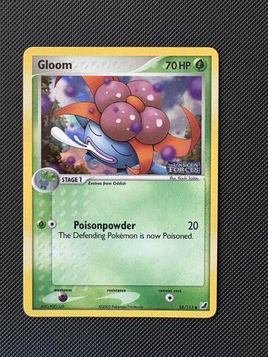 Pokémon tcg gloom forze - tcg, ex