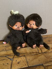Lotto di 2 peluche scimmia