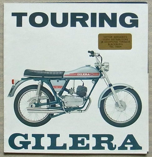 Gilera touring 50cc depliant - touring,