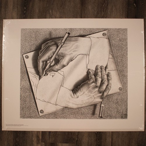 Escher disegno mani - c,