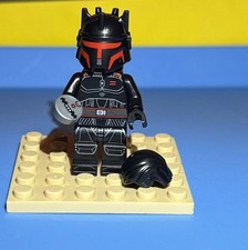 LEGO Moff Gideon Minifigure. Include minifigure, casco, pezzo di capelli e jetpack